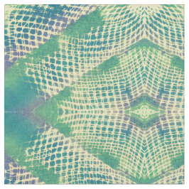 Groen Paarse Geel Diamant Geometrische Stof