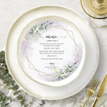 Groen Paarse Lavendel Vrijgezellenfeest Circle Men Kaart<br><div class="desc">Groen Paarse Lavendel Vrijgezellenfeest Circle Menu Uitnodiging</div>