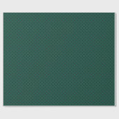 Groen + Paarse Stippen (Klein) Cadeaupapier (Vlak)