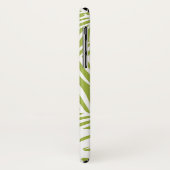 Groen palm leves regenwoud Monogram Case-Mate iPhone Case (Achterkant/links)