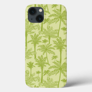 Groen palm Trees Pattern Case-Mate iPhone Case