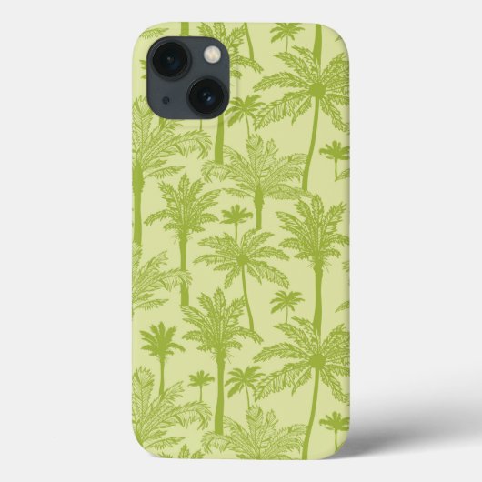 Groen palm Trees Pattern Case-Mate iPhone Case (Achterkant)