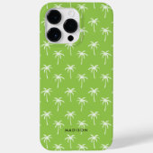 Groen palm Trees Pattern Case-Mate iPhone Case (Achterkant)