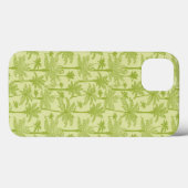 Groen palm Trees Pattern Case-Mate iPhone Case (Achterkant (horizontaal))