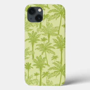 Groen palm Trees Pattern Case-Mate iPhone Case