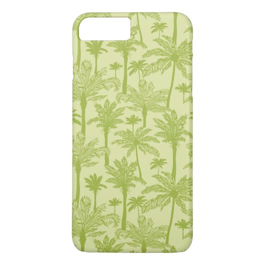 Groen palm Trees Pattern Case-Mate iPhone Case (Achterkant)