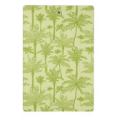 Groen palm Trees Pattern Mini Klembord (Achterkant)