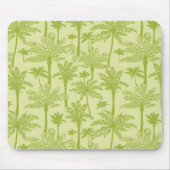 Groen palm Trees Pattern Muismat (Voorkant)