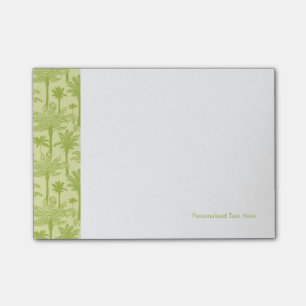 Groen palm Trees Pattern Post-it® Notes