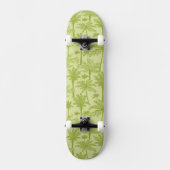 Groen palm Trees Pattern Skateboard (Voorkant)