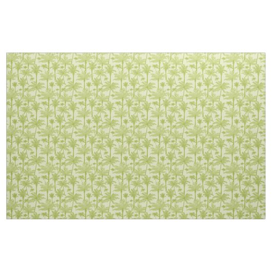 Groen palm Trees Pattern Stof (Fat Quarter)