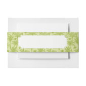 Groen palm Trees Pattern Uitnodigingen Wikkel (Voorkant Voorbeeld)