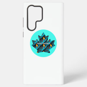 groen palmbladpatroon samsung galaxy hoesje