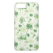 Groen palmstructuurpatroon Case-Mate iPhone case (Achterkant)
