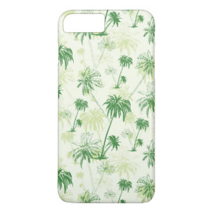 Groen palmstructuurpatroon Case-Mate iPhone case