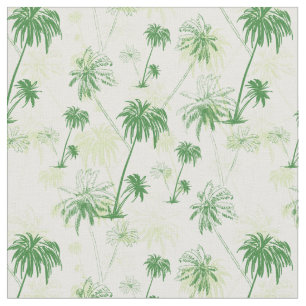 Groen palmstructuurpatroon stof