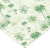 Groen palmstructuurpatroon tafelkleed (Gekanteld)