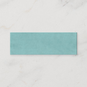  groen papierperkament voor Bright Aqua Blauw Mini Visitekaartje