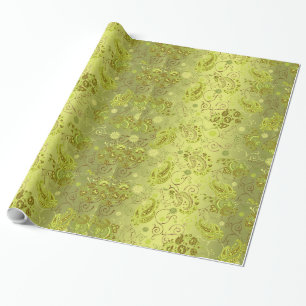 Groen pasteitsenpapier cadeaupapier