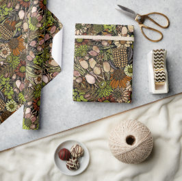 Groen pasteitsenpapier voor bloemenhokken cadeaupapier
