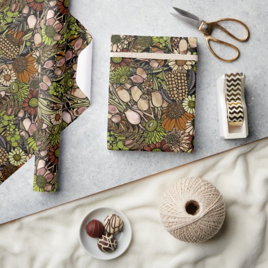 Groen pasteitsenpapier voor bloemenhokken cadeaupapier (Crafts)