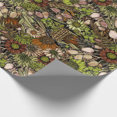 Groen pasteitsenpapier voor bloemenhokken cadeaupapier (Hoek)