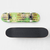 Groen patchstripe skateboard (Horizontaal)