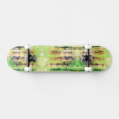Groen patchstripe skateboard (Horizontaal)