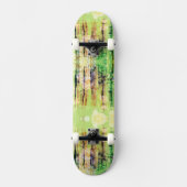 Groen patchstripe skateboard (Voorkant)