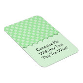 Groen patchworkpatroon magneet (Rechterzijde)