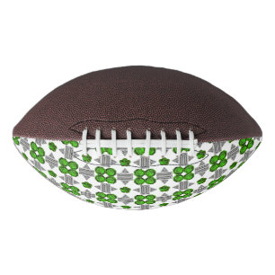 Groen patroon american football