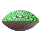 Groen patroon american football (Gedraaid 270)