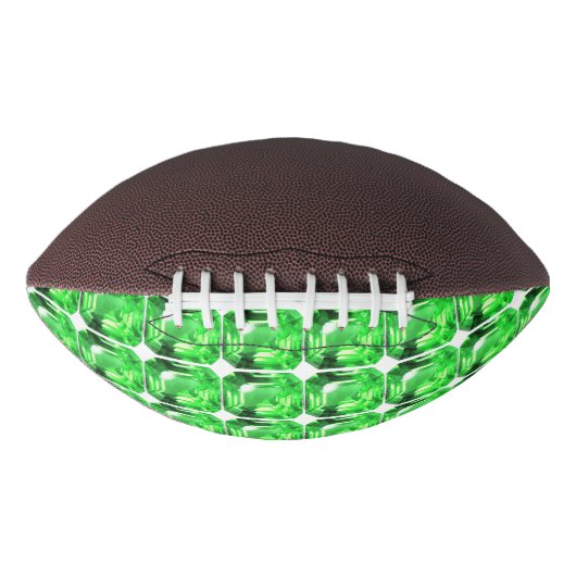 Groen patroon american football (Voorkant)