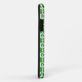 Groen patroon Case-Mate iPhone case (Achterkant/rechts)