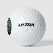Groen patroon golfballen (Logo)