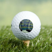 Groen patroon golfballen (Insitu Shirt)