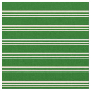 Groen patroon in Bisque & Donker Stof