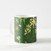 groen patroon koffiemok (Voorkant links)
