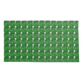 Groen patroon kussensloop (Achterkant-Links)