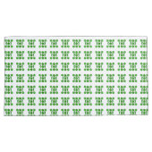 Groen patroon kussensloop (Voorkant-Rechts)