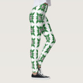 Groen patroon leggings (Rechts)