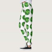 Groen patroon leggings (Links)