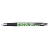 Groen patroon pen (Achterkant)