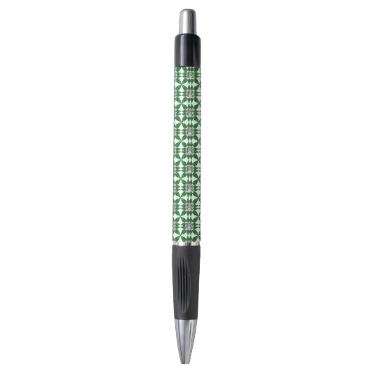 Groen patroon pen (Voorkant Verticaal)