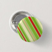 Groen patroon ronde button 3,2 cm (Voorkant /achterkant)