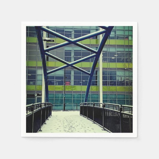 Groen patroon servet (Voorkant)