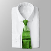 Groen patroon stropdas (Gebonden)