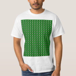 Groen patroon t-shirt