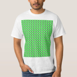Groen patroon t-shirt