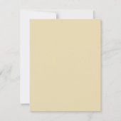 Groen patroon van bossen notitiekaartje (Achterkant)